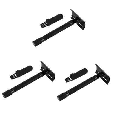 FOMIYES 3pcs Manual Safety for Men Vintage Shaving Travel-friendly Design Included