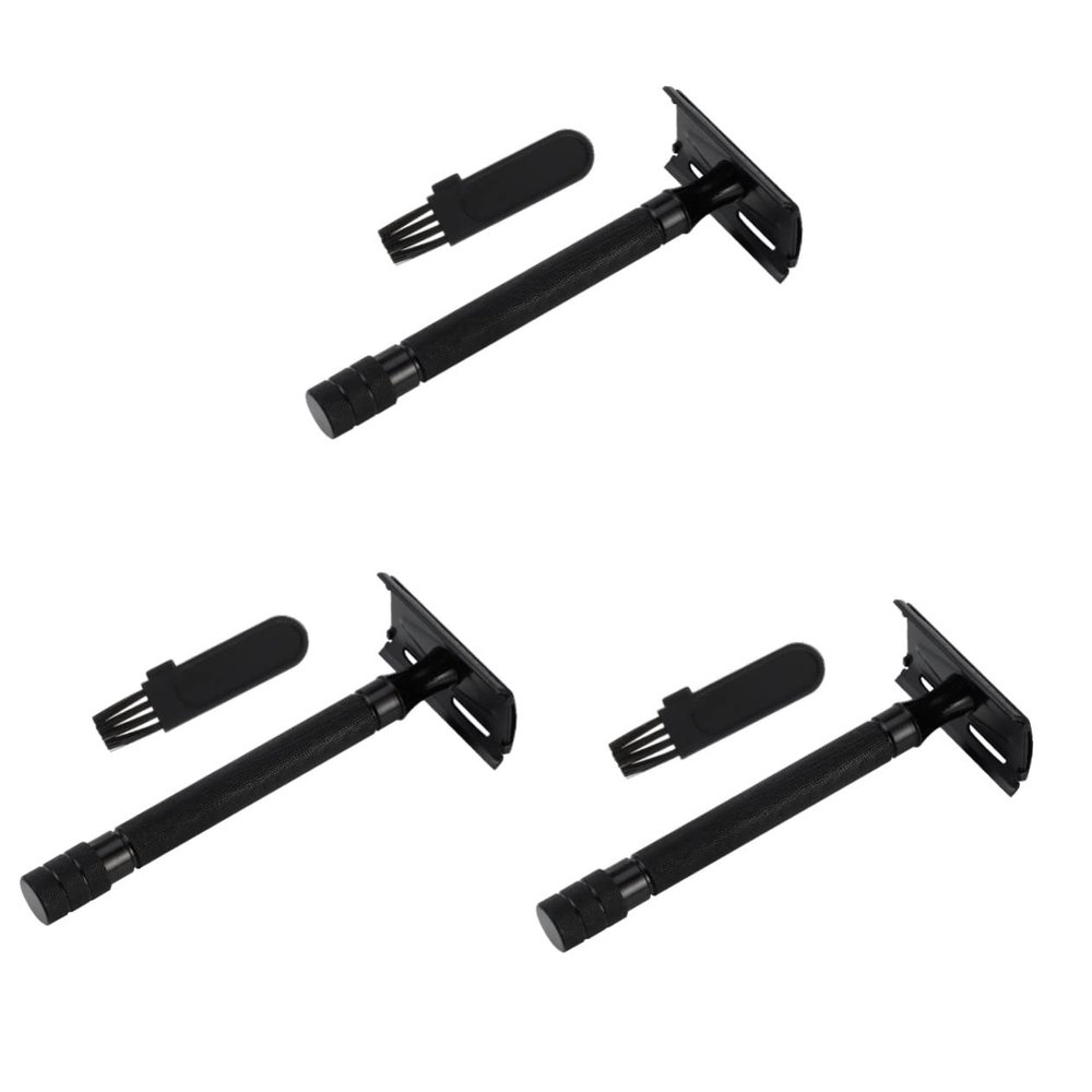 FOMIYES 3pcs Manual Safety for Men Vintage Shaving Travel-friendly Design Included