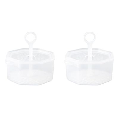 2 Sets Cream Korean Lotion Skincare Tools for Face Foaming for Foam Bubble Maker Bubble Foam Maker Pp White Facial Foamer Cup Portable