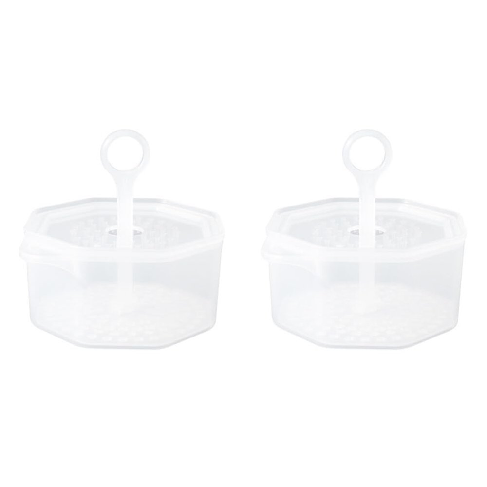2 Sets Cream Korean Lotion Skincare Tools for Face Foaming for Foam Bubble Maker Bubble Foam Maker Pp White Facial Foamer Cup Portable