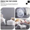 2 Sets Cream Korean Lotion Skincare Tools for Face Foaming for Foam Bubble Maker Bubble Foam Maker Pp White Facial Foamer Cup Portable view 4