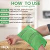Modu Korean Exfoliating Mitts Large 4PCS (Green, Yellow, Sky Blue, Pink)  Exfoliating Gloves Body Scrubber Italy Towel Washcloth for Korean Spa at Home, Dead Skin Remover, 100% Vegan Viscose view 3