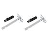 FOMIYES 2pcs Safety Shaving for Men Reusable Design for Comfortable Blade Replacement Includes Brush view 1