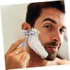 FOMIYES 2pcs Safety Shaving for Men Reusable Design for Comfortable Blade Replacement Includes Brush view 4