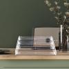 Beaupretty 4layer Eyeshadow Organizer Layers Makeup Storage for Vanity Cosmetic Plate Holder Space-saving Design for Dresser and Desk Easy to Access and Display Makeup Products view 3