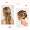 12 Pack 3.5" Medium Hair Claw Clips for Women Thick Thin Hair, Strong Hold Matte Banana Hair Clips view 3