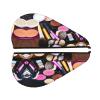 UNIOND Make-up Party Printed Hair Drying Towel Quick Dry Absorbent Coral Velvet Dry Hair Cap with Button Fixed for Drying Long Thick Hair view 2