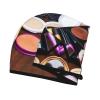 UNIOND Make-up Party Printed Hair Drying Towel Quick Dry Absorbent Coral Velvet Dry Hair Cap with Button Fixed for Drying Long Thick Hair view 3