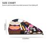 UNIOND Make-up Party Printed Hair Drying Towel Quick Dry Absorbent Coral Velvet Dry Hair Cap with Button Fixed for Drying Long Thick Hair view 4