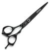 6/7-inch professional hair styling set with sharp blades and easy to trim, suitable for barbers, hair salons, and salon studios. (7 in cutting scissors-A) view 4