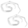 Beaupretty 2pcs Invisible Lazy Hair Bun Maker Donut Hair Tool for Quick Buns for Parties Weddings and Daily Use view 1