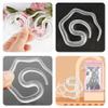 Beaupretty 2pcs Invisible Lazy Hair Bun Maker Donut Hair Tool for Quick Buns for Parties Weddings and Daily Use view 4