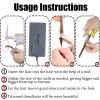 SACLMD Portable Dreadlocks Maker,Machine for Dreadlocks Electric Dreadlock Machine Kit Portable Dreadlocks Machine Dreadlock Maker Machine Quick,10mm view 3