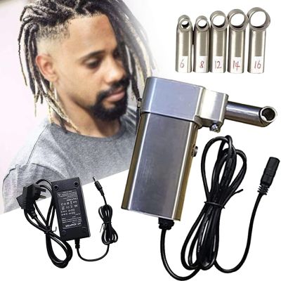 SACLMD Instant Dreadlock Machine for Locs Electric Handheld Portable Dreadlock Maker Crochet Machine,Automatic Dreadlock Machine Quick and Easy DIY Dreadlocks Braiding Hair Extensions,16mm