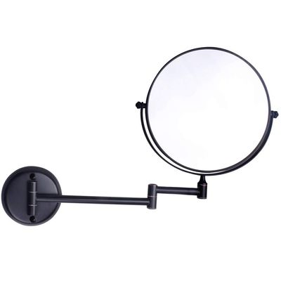 AMHIL Bathroom Makeup Mirrors, Wall Mounted Magnifying Sturdy Double Sided Adjustable Cosmetic Shaving Vanity Extendable Swivel (Size : 7X)