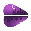 UNIOND Purple at Dusk Printed Hair Drying Towel Quick Dry Absorbent Coral Velvet Dry Hair Cap with Button Fixed for Drying Long Thick Hair view 2