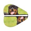 UNIOND Rottweiler Printed Hair Drying Towel Quick Dry Absorbent Coral Velvet Dry Hair Cap with Button Fixed for Drying Long Thick Hair view 2
