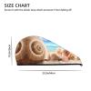 UNIOND Seashells by The Seashore Printed Hair Drying Towel Quick Dry Absorbent Coral Velvet Dry Hair Cap with Button Fixed for Drying Long Thick Hair view 4