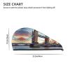 UNIOND Old Tower Bridge Printed Hair Drying Towel Quick Dry Absorbent Coral Velvet Dry Hair Cap with Button Fixed for Drying Long Thick Hair view 4