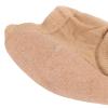 4 Pair Moisturizing Heel Socks, Stop Cracked Heels Toeless Spa Gel Socks for Foot Treatment Care, Open Toe Socks for Dry Hard Cracked Heels(Skin Color) view 3