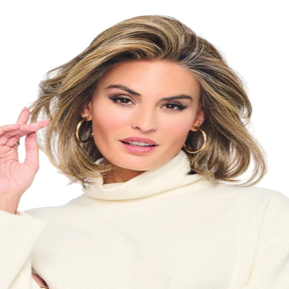 Bundle - 2 Items: Flying Solo Petite/Average Wig by Raquel Welch (item #1), Christy's Wigs Q & A Booklet (item #2) - Color: RL29_25