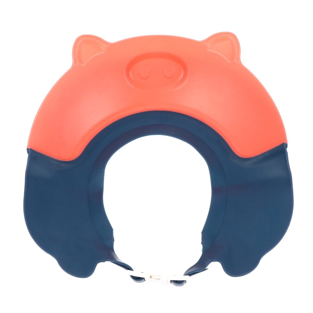 ibasenice 1pc Shower Shampoo Hat Pig Design Ear Protector for Bathing Hair Washing Trimming Suitable for Boys and Girls Durable Material