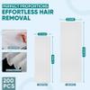 Amira Beauty 200 Non Woven Wax Strips for Hair Removal - Gentle Wax Paper for Waxing Face, Bikini, and Body - Pre Cut, Tear Resistant Small and Large Strips view 3