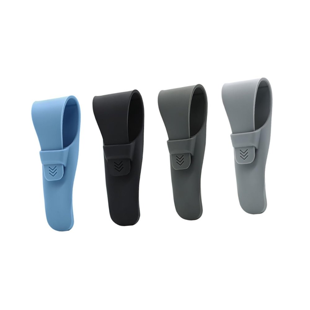Beavorty 4pcs Portable Silicone Razor Cases Lightweight Travel Shaver Cover for Daily Storage and Protection for Men and Professional Hairdressers Colors