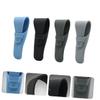 Beavorty 4pcs Portable Silicone Razor Cases Lightweight Travel Shaver Cover for Daily Storage and Protection for Men and Professional Hairdressers Colors view 2