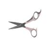 Cricket Style Xpress Pretty Daze Hair Cutting Scissors - Sharp Micro-Serrated Beveled Blades, Stainless Steel Shears Hair Scissors - Wet & Dry Use, Barber Accessories - 5.75", Soft Pink and Gray view 2