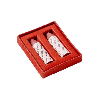 Axiology Multi Stick Crayons For Eyes, Lips, Cheeks Balmies Duo Gift Set Creamy Buildable Lightweight Moisturizing Blush Face Sticks Contour & Highlight All Day Wear Face Makeup (Nude Plum & Ros)