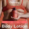 frank body Clearing Body Lotion | Fights Acne & Prevents Fine Lines | Niacinamide & Glycerin | Lightweight, Fast-Absorbing Gel-Lotion | Mandarin & Cedarwood Scent | 250ml view 2