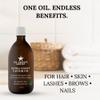 The Goodbye Company Organic Castor Oil for Hair, Skin & Eyelashes  100% Pure, Cold-Pressed, Hexane-Free, Unrefined  Nourishing Beauty & Wellness Oil in Dark Glass Bottle  4.25oz view 2