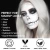 White Face Paint, Clown Makeup Body Paint, Blendable Cream Face Painting Kits for Skull Joker Vampire Mime , Halloween Skeleton Cosplay, Costume, Parties,Stage, Theater, 2.1 fl oz (60ml) view 3