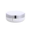 Tvoip 15g 0.5oz Empty Luxurious White Silver Edge Portable Air Cushion Puff Box BB Cream Container Dressing Case Powder Box with Air Cushion Sponge Powder Puff and Mirror view 3