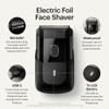 MANSCAPED The Handyman Compact Face Shaver  Portable Mens Travel Facial Hair Groomer, USB-C Rechargeable Razor, Electric Foil Face Shaver, Waterproof, Cordless, Dual-Action SkinSafe Foil Blades view 2
