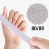 21 Pcs Nail File 80/80 Grit Nail Files,Gray Double Sided Emery Boards,Professional Nail Files for Natural and Acrylic Nails view 2