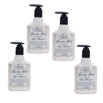Tyler Glamorous Luxury 8 ounce Hand Soap Wash Pack of 4, High Maintenance