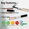 daymellow All Day Eyelash Dual Serum 0.34fl.oz/10ml, 2-in-1, Eyelash Serum, Black Beans, Peptide, Panthenol, Enhancing, to Grow Lashes, Longer, Thicker, Advanced Lash, Vegan, Korean Skincare view 2