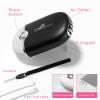 Buqikma Lash Shampoo Kit Eyelash Extensions Cleaning Kit with Mini Fan Rinse Bottle & Brushes - Oil Free Lash Cluster Cleaner for Eye Lash Extension Maintenance Deep Cleansing & Personal Use, Black view 3
