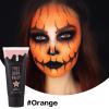 BOBISUKA Orange Face Body Paint, High Pigmented Face Painting Kit for Halloween Makeup, Scary Pumpkin, Tiger Cosplay, Costume, SFX Special Effect and Theme Parties2.1 Fl.oz view 2