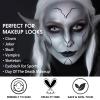 BOBISUKA Grey Face Paint, Oil-based Face Painting Kit for Grayscale Makeup, Cream Body Paint for Skull, Clown, Vampire Halloween Cosplay, Costume, Party, Stage, Theater, SFX Special Effect Makeup view 3