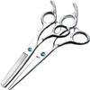 Barber Scissors Hair Cutting Scissors Set Professional 6 inch Hairdressing Scissors Stainless Steel Barber Salon Cutting Scissor and Thinning Scissors view 1