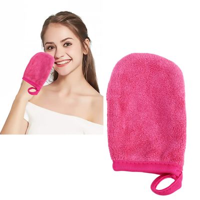 FOMIYES Facial Cleaning Gloves Makeup Removal Puff 3 Pack Reusable Cleansing Gloves Face Pad Makeup Powder Puff for Face