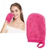 FOMIYES Facial Cleaning Gloves Makeup Removal Puff 3 Pack Reusable Cleansing Gloves Face Pad Makeup Powder Puff for Face view 1