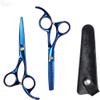 Barber Scissors 5.5 inch Barber Scissors 440C Professional Hairdressing Scissors Hair Thinning Shears Salon Hair Cutting Scissors Set view 1