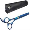 Barber Scissors 5.5 inch Barber Scissors 440C Professional Hairdressing Scissors Hair Thinning Shears Salon Hair Cutting Scissors Set view 2