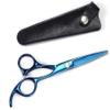 Barber Scissors 5.5 inch Barber Scissors 440C Professional Hairdressing Scissors Hair Thinning Shears Salon Hair Cutting Scissors Set view 3