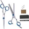 6 Hair Cutting Hairdressing Scissors Set Thinning Shears For Men Women view 4