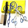 6" Hairdressing Scissors Salon Hairdresser Barber Scissors Kit Sharp and Precise Cut for Barber Shop,Salon and Home Use view 1